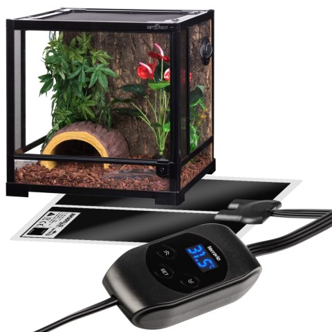 Terrario Amarillo 28W - mata grzewcza z termostatem LCD Terrario Amarillo 28W - mata grzewcza z termostatem LCD