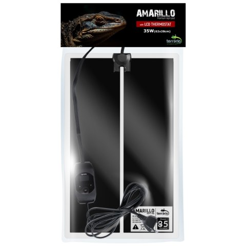 Terrario Amarillo 35W - mata grzewcza z termostatem LCD Terrario Amarillo 35W - mata grzewcza z termostatem LCD