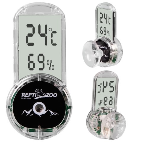 Repti-Zoo 4-sides Thermometer Hygrometer - termometr i higrometr LCD Repti-Zoo 4-sides Thermometer Hygrometer - termometr i higrometr LCD