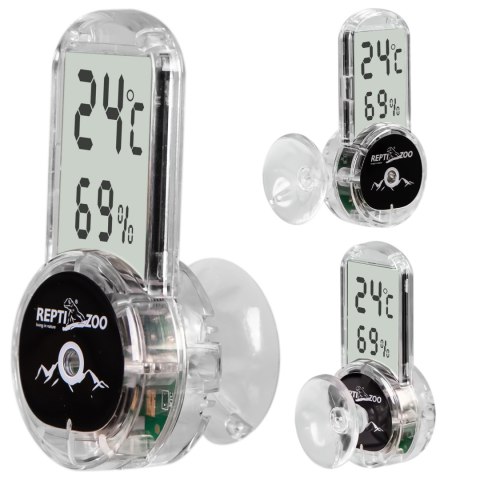 Repti-Zoo 4-sides Thermometer Hygrometer - termometr i higrometr LCD Repti-Zoo 4-sides Thermometer Hygrometer - termometr i higrometr LCD