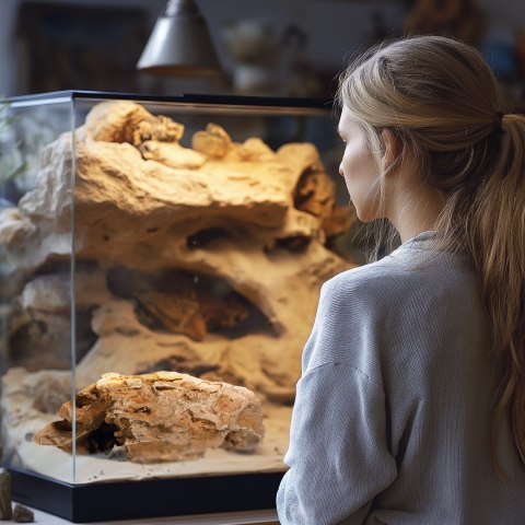 Terrario Dragon Stone S - kryjówka do terrarium 22x12x7cm Terrario Dragon Stone S - kryjówka do terrarium 22x12x7cm