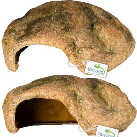 Terrario Gecko Cave M - kryjówka do terrarium 21x17x8 cm Terrario Gecko Cave M - kryjówka do terrarium 21x17x8 cm