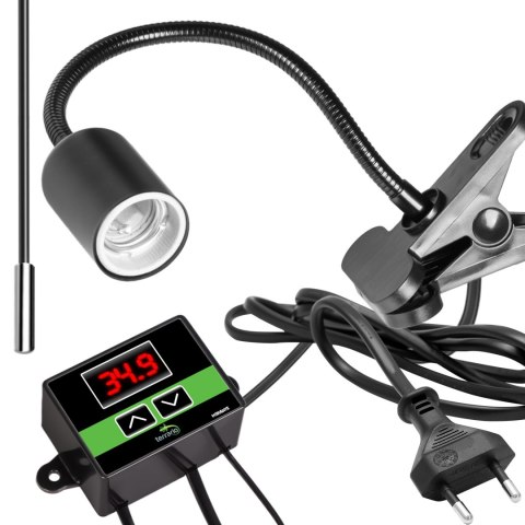Terrario Long ReptiSun Temperature Control - lampa z termostatem Terrario Long ReptiSun Temperature Control - lampa z termostatem