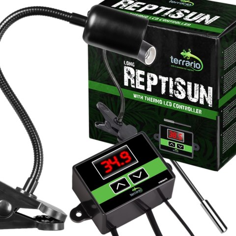 Terrario Long ReptiSun Temperature Control - lampa z termostatem Terrario Long ReptiSun Temperature Control - lampa z termostatem