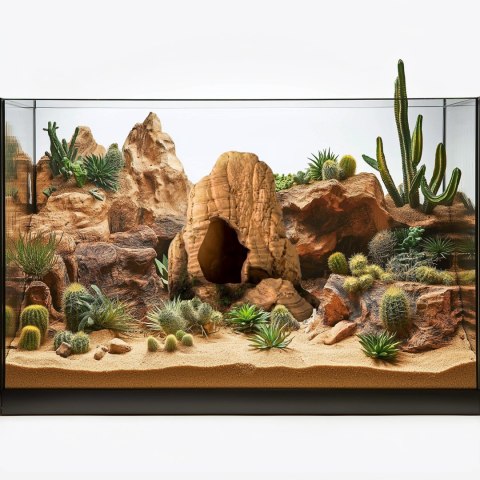 Terrario Mountain Cave - kryjówka do terrarium 19x13x14cm Terrario Mountain Cave - kryjówka do terrarium 19x13x14cm