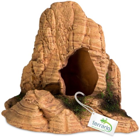 Terrario Mountain Cave - kryjówka do terrarium 19x13x14cm Terrario Mountain Cave - kryjówka do terrarium 19x13x14cm