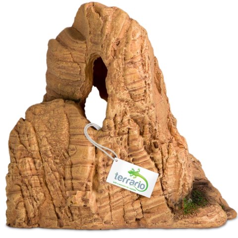 Terrario Mountain Cave - kryjówka do terrarium 19x13x14cm Terrario Mountain Cave - kryjówka do terrarium 19x13x14cm