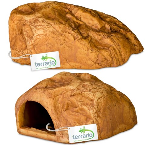 Terrario Rock Shelter M - kryjówka do terrarium 22x13x8,5cm Terrario Rock Shelter M - kryjówka do terrarium 22x13x8,5cm