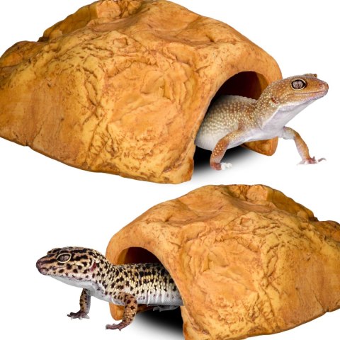 Terrario Rock Shelter bez dna - kryjówka do terrarium 22x13x8,5cm Terrario Rock Shelter bez dna - kryjówka do terrarium 22x13x8,5cm