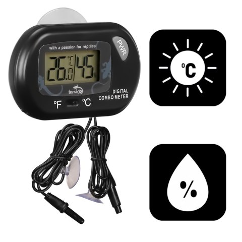 Terrario Rotom Digital Thermometer Hygrometer - termometr i higrometr Terrario Rotom Digital Thermometer Hygrometer - termometr i higrometr
