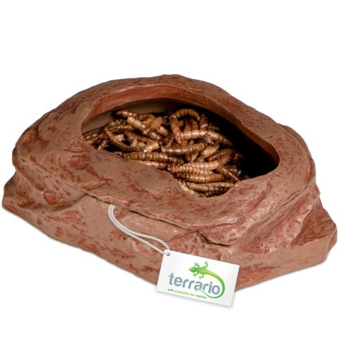 Terrario SplitRock Smart Bowl - miska do karmienia żywym pokarmem 11x9x4 cm Terrario SplitRock Smart Bowl - miska do karmienia żywym pokarmem 11x9x4 cm