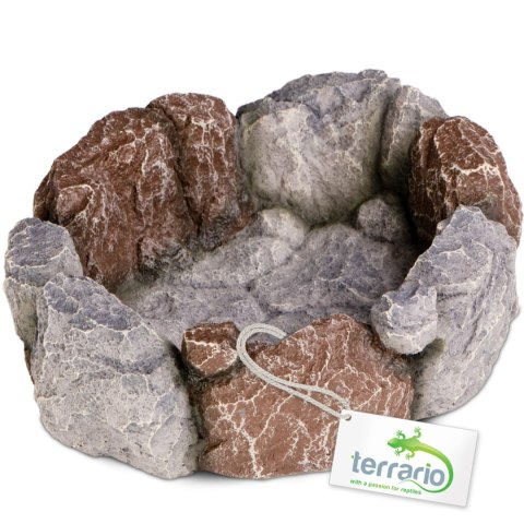 Terrario Stone Circle Bowl L - Miska do Terrarium 17x15x4,5 cm Terrario Stone Circle Bowl L - Miska do Terrarium 17x15x4,5 cm