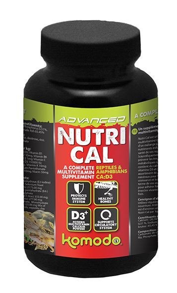 Komodo Nutri-Cal 330g - witaminy i wapno dla żółwi i jaszczurek Komodo Nutri-Cal 330g - witaminy i wapno dla żółwi i jaszczurek