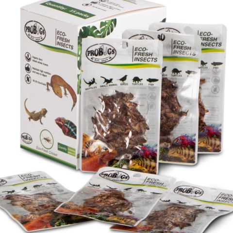 ProBugs Eco-Fresh Cricket 6g - świeże świerszcze ProBugs Eco-Fresh Cricket 6g - świeże świerszcze