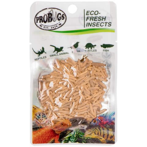 ProBugs Eco-Fresh Riceworm 15g - świeże larwy muchy ProBugs Eco-Fresh Riceworm 15g - świeże larwy muchy