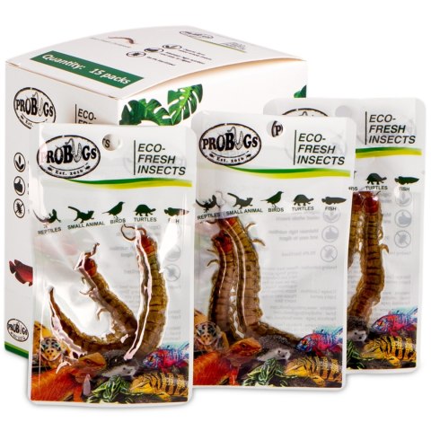 ProBugs Eco-Fresh Scolopendra Centipede 15 x 2pcs - świeże skolopendry 15 saszetek ProBugs Eco-Fresh Scolopendra Centipede 15 x 2pcs - świeże skolopendry 15 saszetek
