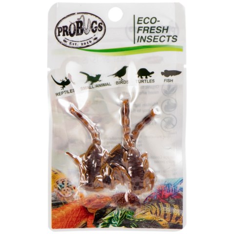 ProBugs Eco-Fresh Scorpion 15 x 3pcs - świeże skorpiony 15 saszetek ProBugs Eco-Fresh Scorpion 15 x 3pcs - świeże skorpiony 15 saszetek