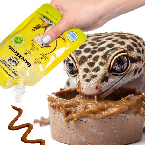 ProBugs InsecXFruits 80g - kompletna dieta pokarm i witaminy w żelu dla gadów ProBugs InsecXFruits 80g - kompletna dieta pokarm i witaminy w żelu dla gadów