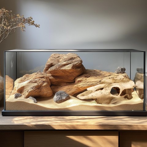 Terrario Buffalo Skull - czaszka bizona do terrarium 21x12x8 cm Terrario Buffalo Skull - czaszka bizona do terrarium 21x12x8 cm