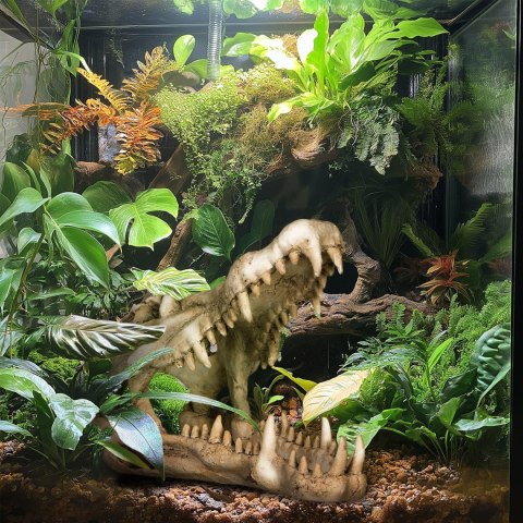 Terrario Crocodile Skull XL - czaszka krokodyla do terrarium 23x11x16 cm Terrario Crocodile Skull XL - czaszka krokodyla do terrarium 23x11x16 cm