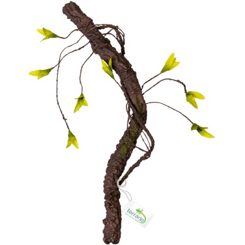 Terrario - Sztuczna Gałąź z Liśćmi do Terrarium - 75 cm Terrario - Sztuczna Gałąź z Liśćmi do Terrarium - 75 cm