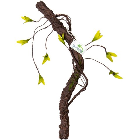 Terrario - Sztuczna Gałąź z Liśćmi do Terrarium - 75 cm Terrario - Sztuczna Gałąź z Liśćmi do Terrarium - 75 cm