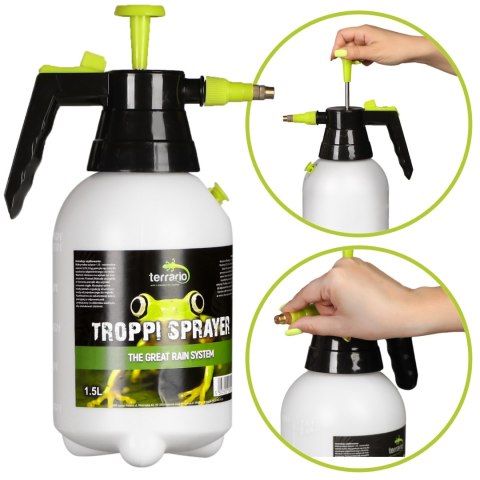 Terrario Troppi Sprayer 1500ml - zraszacz ciśnieniowy Terrario Troppi Sprayer 1500ml - zraszacz ciśnieniowy