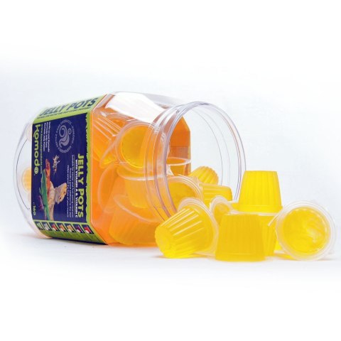 Komodo Jelly Pot Banana Jar - pokarm banan w żelu 60szt. Komodo Jelly Pot Banana Jar - pokarm banan w żelu 60szt.