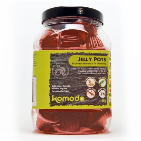 Komodo Jelly Pot Brown Sugar- pokarm brązowy cukier w żelu Komodo Jelly Pot Brown Sugar- pokarm brązowy cukier w żelu
