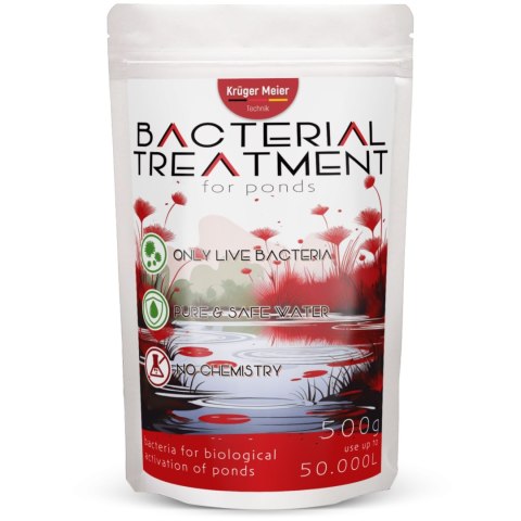 Kruger Meier Bacterial Treatment 500g - bakterie do oczka wodnego Kruger Meier Bacterial Treatment 500g - bakterie do oczka wodnego