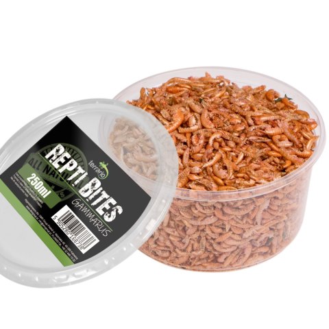 Terrario Repti Bites Gammarus 250ml - kiełż zdrojowy suszony Terrario Repti Bites Gammarus 250ml - kiełż zdrojowy suszony