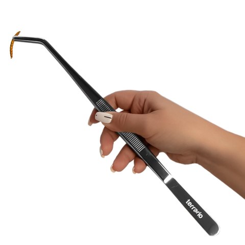 Terrario ViperTweez Bent L - pęseta zagięta 30cm Terrario ViperTweez Bent L - pęseta zagięta 30cm