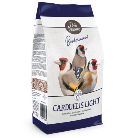 Deli Nature Birdelicious Carduelis Light - mieszanka nasion dla szczygłów lekka 750 g Deli Nature Birdelicious Carduelis Light - mieszanka nasion dla szczygłów lekka 750 g