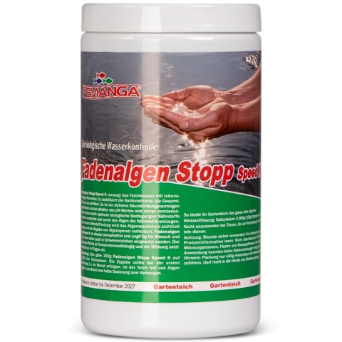 Femanga Fadenalgen Stopp Speed K 1kg - preparat na glony do oczka wodnego Femanga Fadenalgen Stopp Speed K 1kg - preparat na glony do oczka wodnego
