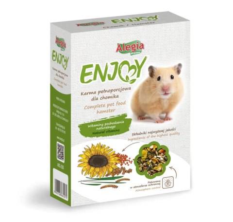 Alegia Enjoy pokarm dla chomika 800g Alegia Enjoy pokarm dla chomika 800g