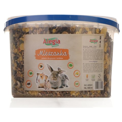 Alegia - mieszanka pokarm dla gryzoni i królików 3000ml