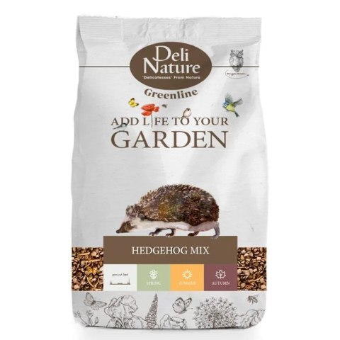 Deli Nature Greenline Hedgehog Mix - pokarm dla dzikich jeży 600g Deli Nature Greenline Hedgehog Mix - pokarm dla dzikich jeży 600g