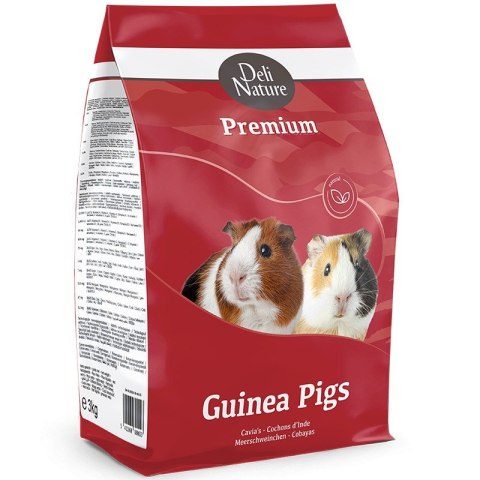 Deli Nature Premium Guinea Pigs - karma dla świnek morskich z wit. C 3kg Deli Nature Premium Guinea Pigs - karma dla świnek morskich z wit. C 3kg