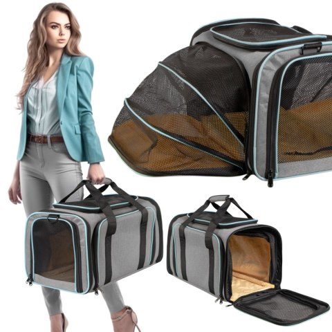 Furrever Friends Airy Tent & Bag - rozkładany transporter dla kota i psa Furrever Friends Airy Tent & Bag - rozkładany transporter dla kota i psa