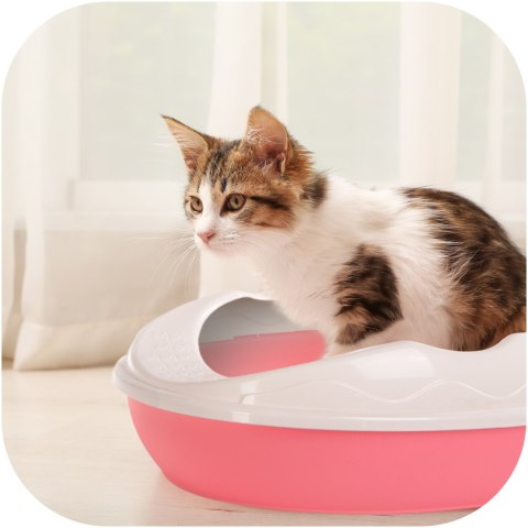 Furrever Friends Purrfect Point Pink with Scoop - mała kuweta z łopatką Furrever Friends Purrfect Point Pink with Scoop - mała kuweta z łopatką