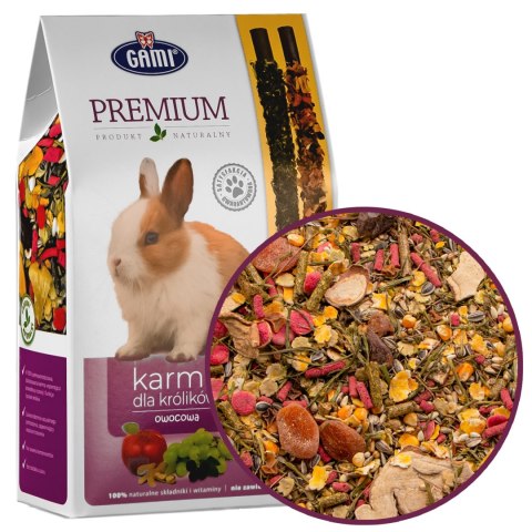 Gami Premium - karma owocowa dla królika + 2 kolby Gami Premium - karma owocowa dla królika + 2 kolby