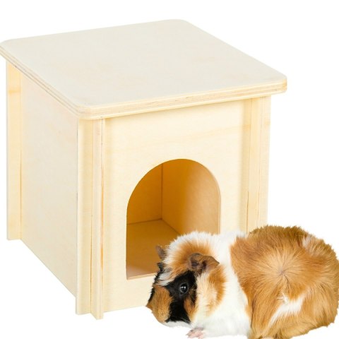 OiiBO Wooden House WH02L - drewniany domek dla gryzoni OiiBO Wooden House WH02L - drewniany domek dla gryzoni