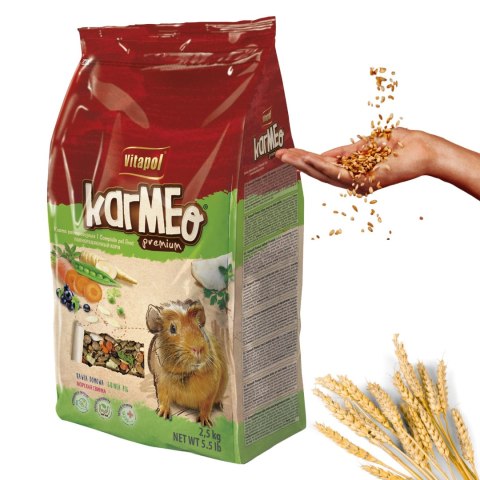 Vitapol Karmeo Premium - karma pełnoporcjowa dla świnki morskiej 2,5kg Vitapol Karmeo Premium - karma pełnoporcjowa dla świnki morskiej 2,5kg