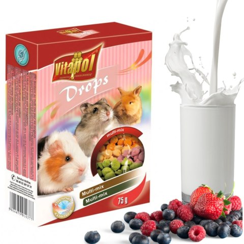 Vitapol - dropsy dla gryzoni mix 75g Vitapol - dropsy dla gryzoni mix 75g