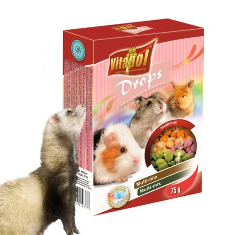 Vitapol - dropsy dla gryzoni mix 75g Vitapol - dropsy dla gryzoni mix 75g