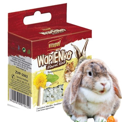 Vitapol - kostka wapienna dla gryzoni Mniszek lekarski Vitapol - kostka wapienna dla gryzoni Mniszek lekarski