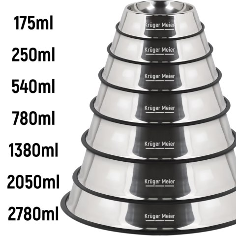 Kruger Meier Lumnora - miska dla psa i kota 250ml / 18cm Kruger Meier Lumnora - miska dla psa i kota 250ml / 18cm