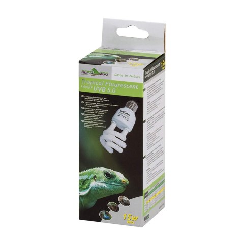 Repti-Zoo Tropical Lamp 5.0 UVB 15W - Żarówka e27 Repti-Zoo Tropical Lamp 5.0 UVB 15W - Żarówka e27