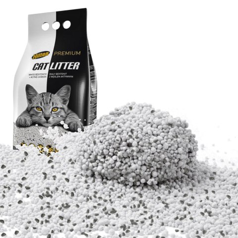 Hilton Cat Litter Carbon - żwirek bentonitowy z węglem dla kota 5l Hilton Cat Litter Carbon - żwirek bentonitowy z węglem dla kota 5l