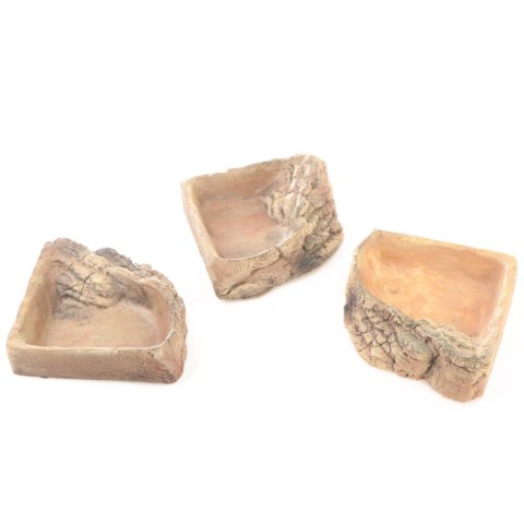 Terrario StoneLake L - rogowa miska na wodę 20x20x4cm Terrario StoneLake L - rogowa miska na wodę 20x20x4cm